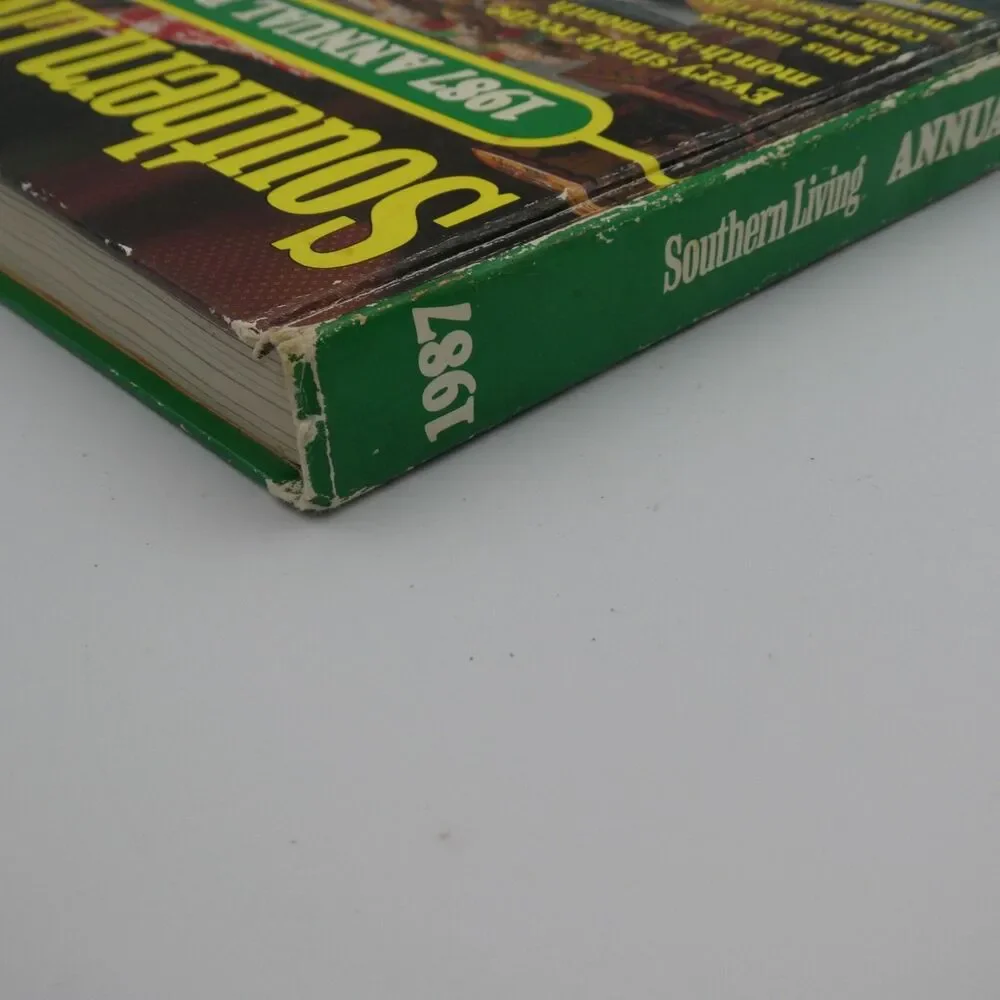 Vintage Southern Living 1987 Annual Recipes Hardcover Cookbook Oxmoor House